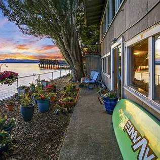 Alki Beach in West Seattle, Washington